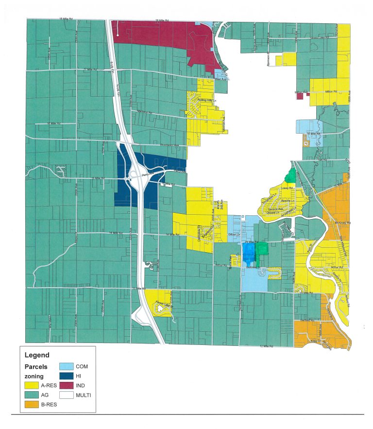 Zoning Map Big Rapids Township